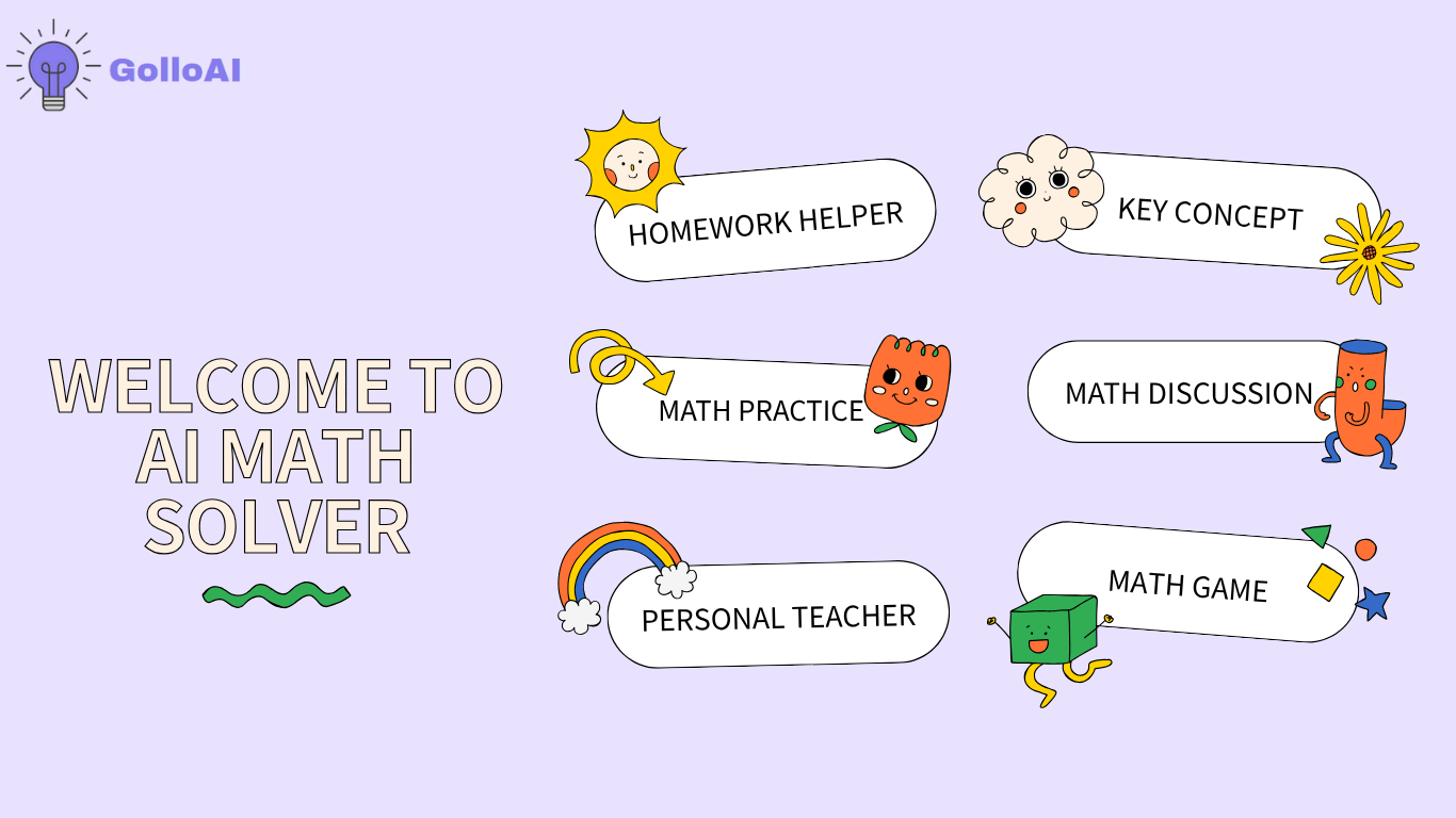 the avantages of our AI math solver