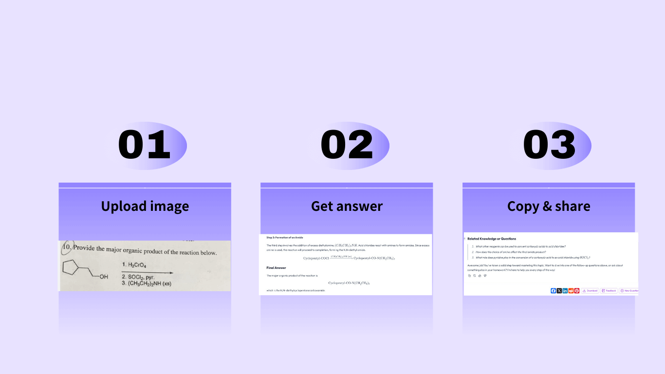 How to use our chemistry AI problem solver?